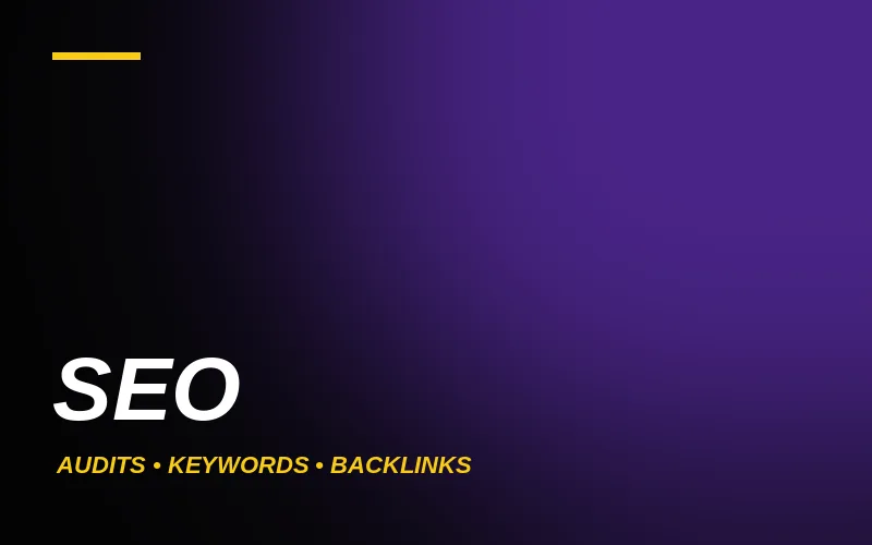 SEO — Audit & Keywords